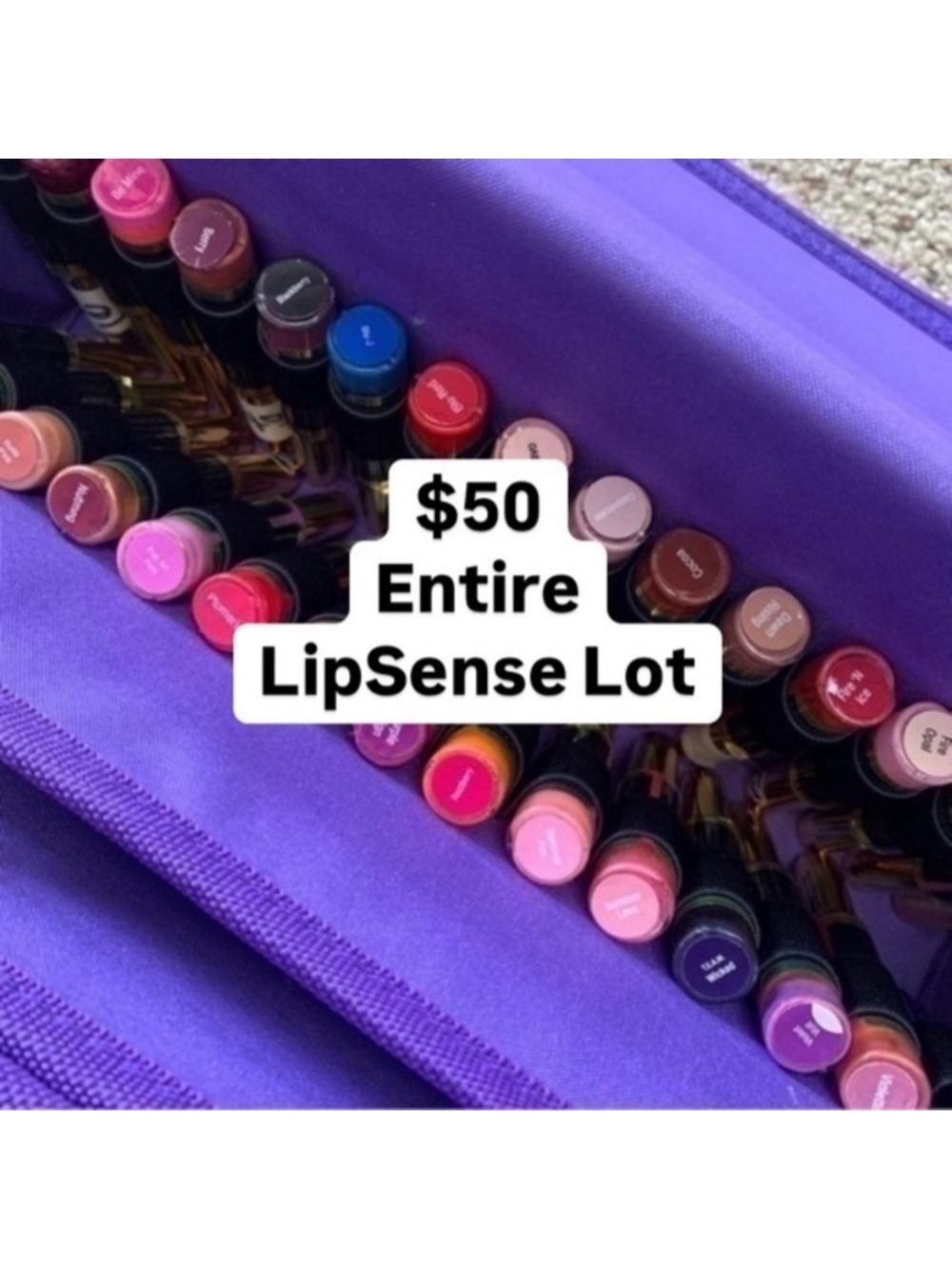 $50 LipSense Tester Lot- FIRM PRICE